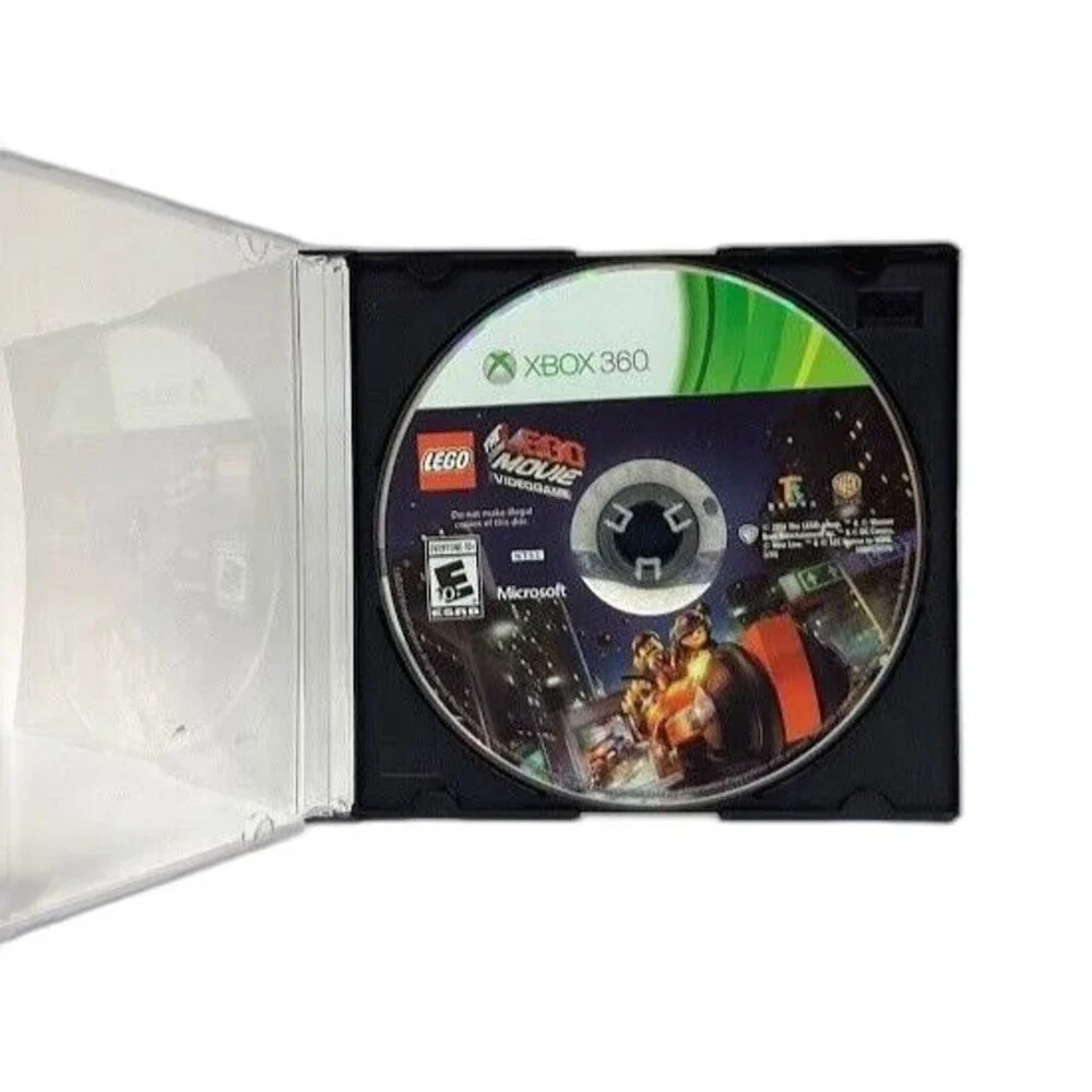 The LEGO Movie Videogame (Microsoft Xbox 360, 2014) No Manual - Jewel Case